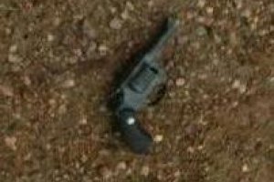 Arma de fogo utilizada na tentativa de furto