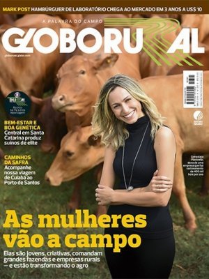 Consolata foi destaque na capa da Revista Globo Rural no mÃªs de maio
