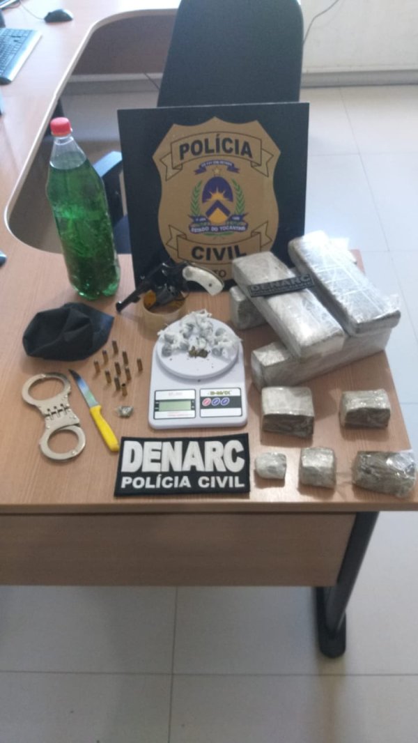 Polícia Civil fecha boca de fumo em Palmas