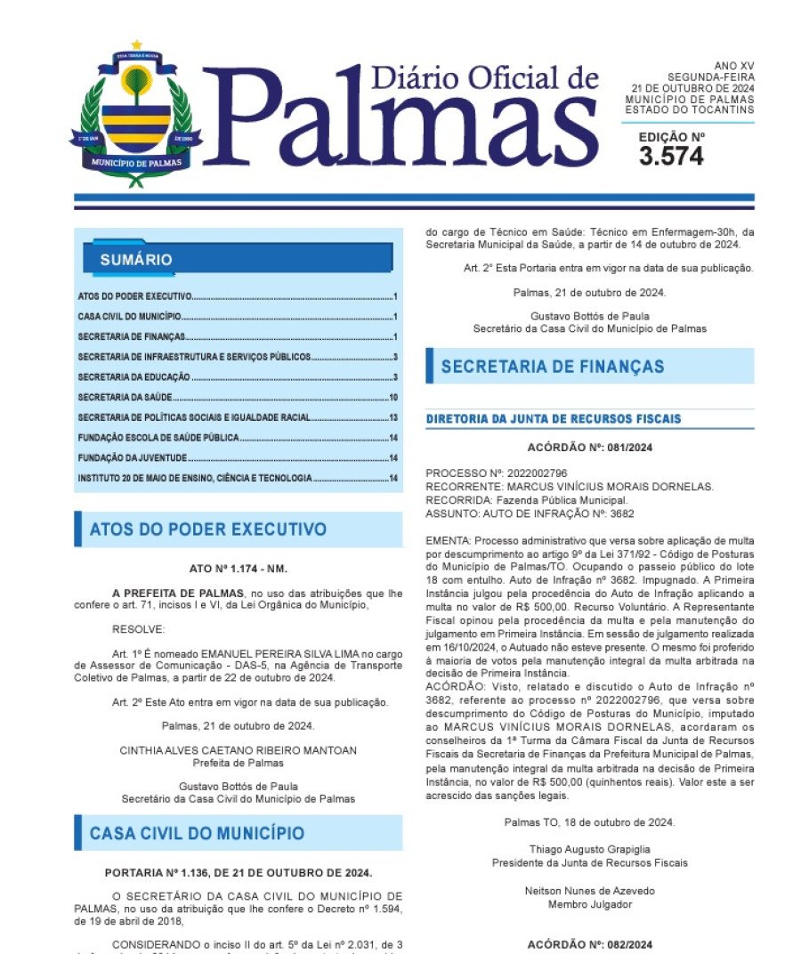 Prefeita de Palmas, Cinthia Ribeiro, nomeia humorista e influencer como assessor de comunicação e ex-candidatos a vereador para a Casa Civil