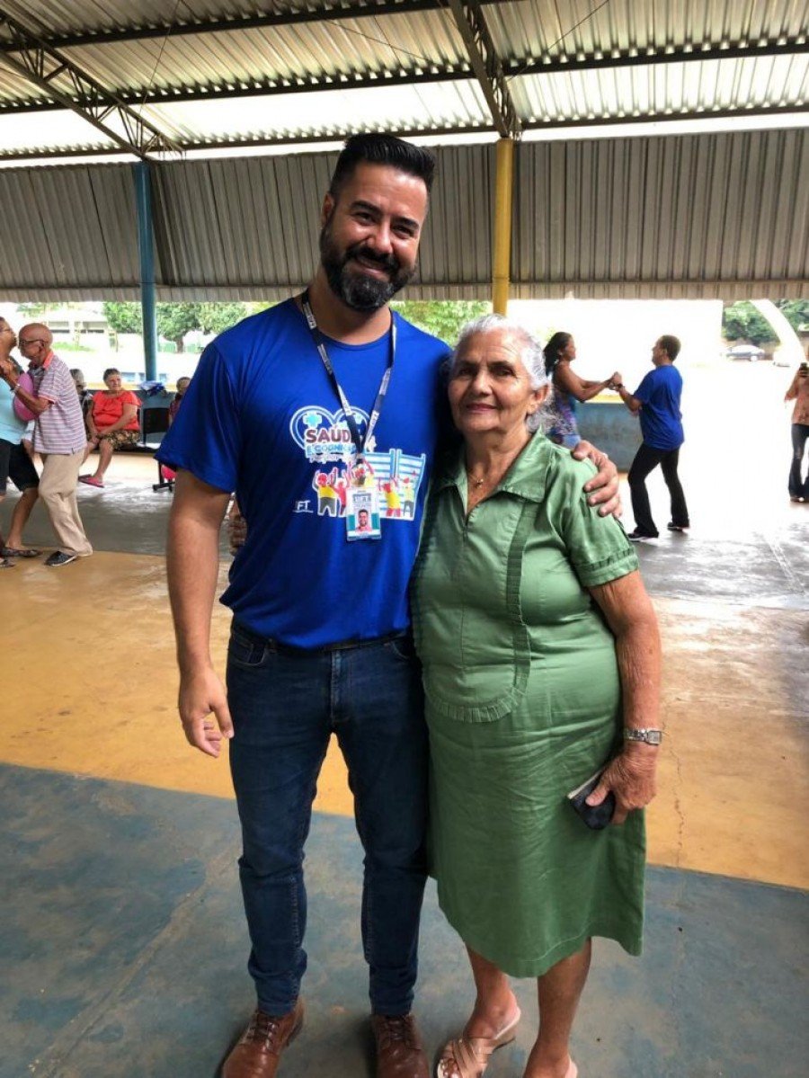 Rubens realiza projeto de extensÃ£o na Cidade de TocantinÃ³polis com idosos