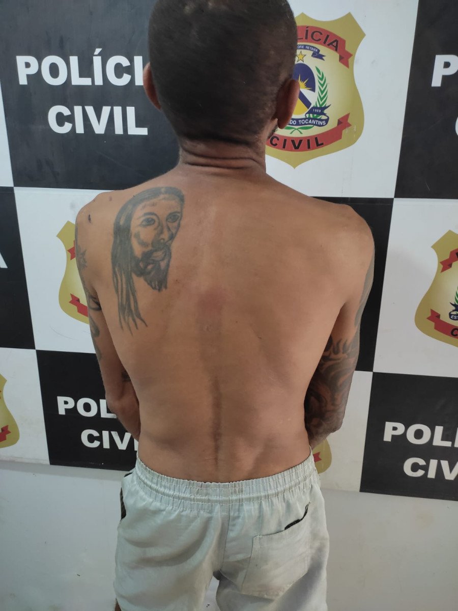 Homem foi preso em flagrante por policiais civis em Gurupi (Foto: Dicom/SSP-TO)