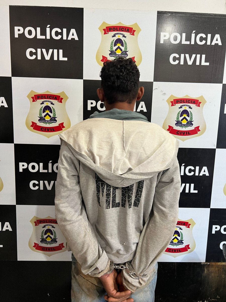Homem foi preso após investigações da Polícia Civil do Tocantins (Foto: Dicom/SSP-TO)