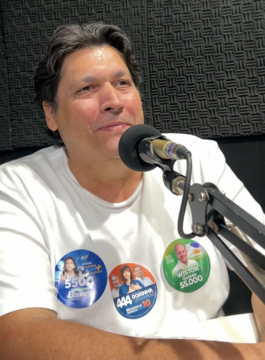 Vai ser um grande representante, disse Tabocão ao reafirmar apoio à Wiston Gomes, durante entrevista à Rádio Sucesso FM, em Araguatins