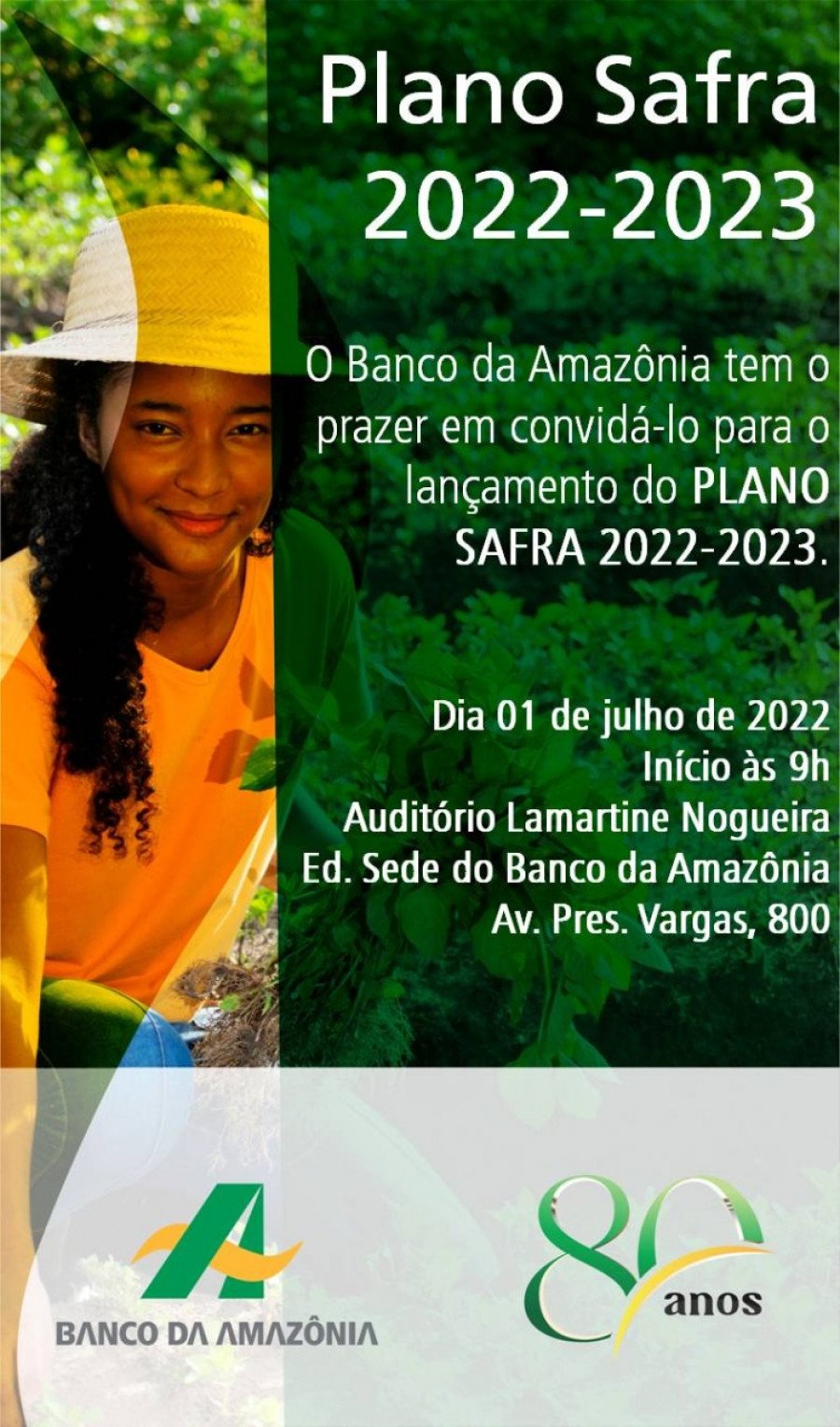 Novo Plano Safra 2022/2023 do Banco da Amazônia vai destinar R$ 9 bi para Amazônia Legal (Foto: Divulgação)