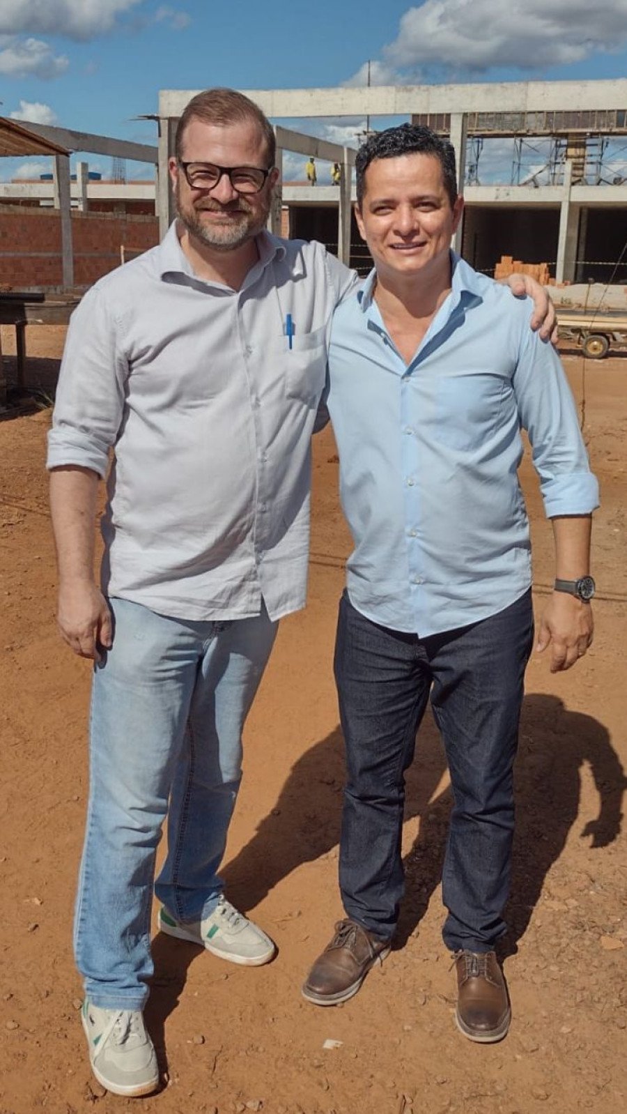 Presidente do Solidariedade, Dr. Hugo Mendes, declara apoio à pré-candidatura de Jorge Frederico em Araguaína (Foto: Divulgação)