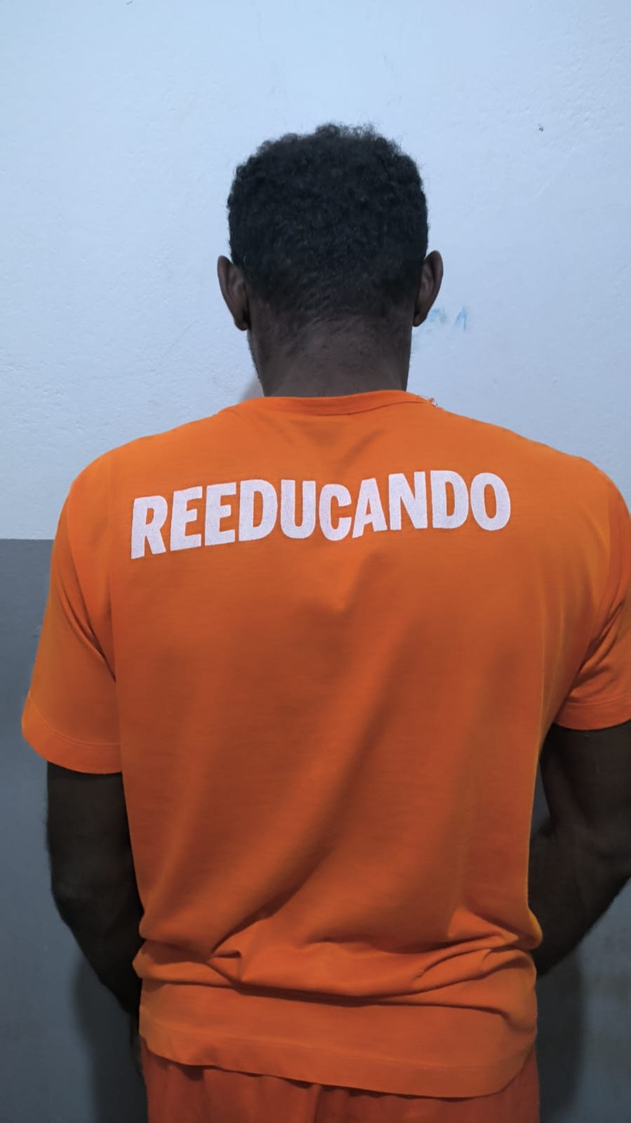 Homem foi localizado, preso e encaminhado para a Unidade Penal Regional local (Foto: Divulgação/PC-TO)