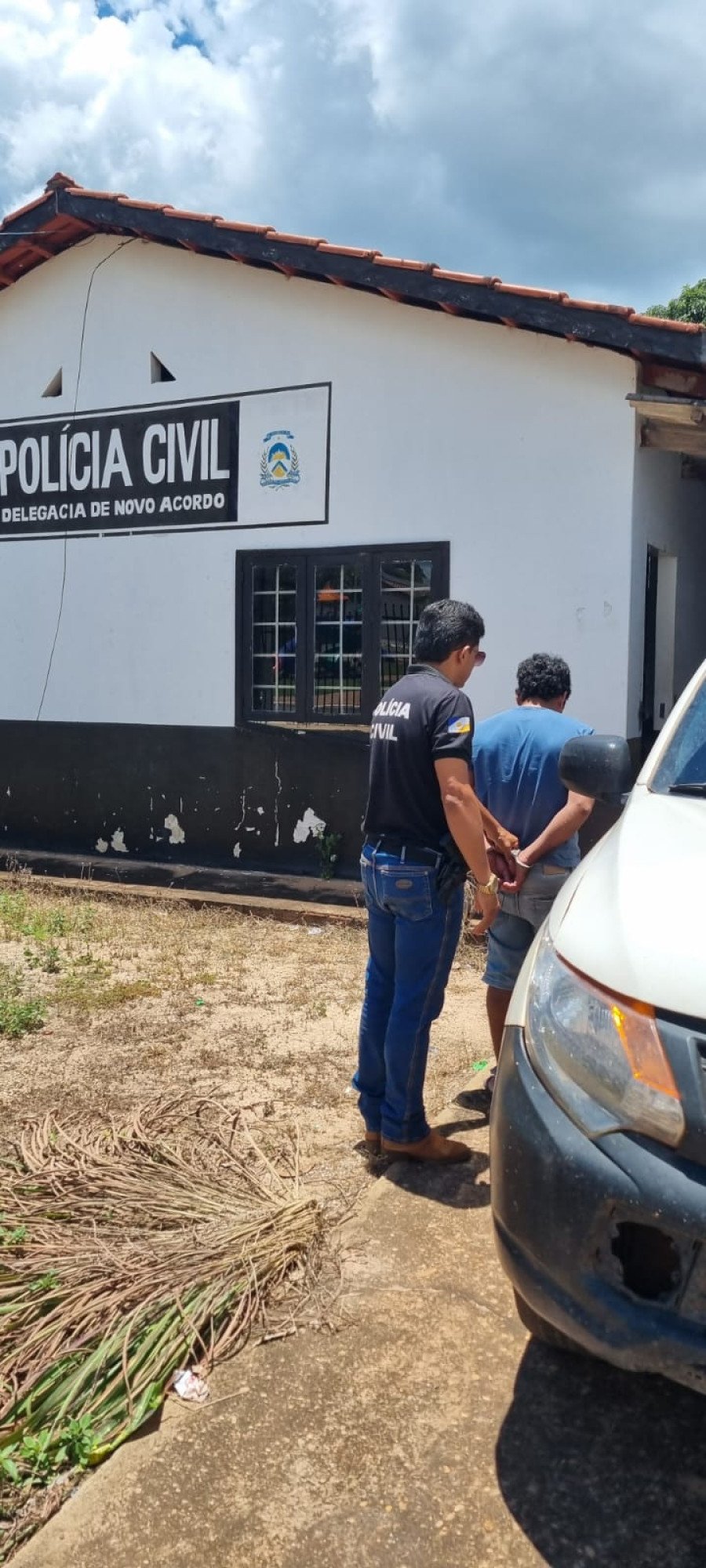 Condenado a 12 anos de prisão foi capturado pela Polícia Civil (Foto: Divulgação/PCTO)