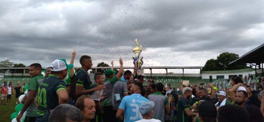 Tocantinópolis, último campeão estadual de 2021 (Foto: Márcio Novais)