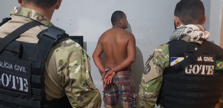 Suspeito foi preso durante operaÃ§Ã£o da PolÃ­cia Civil