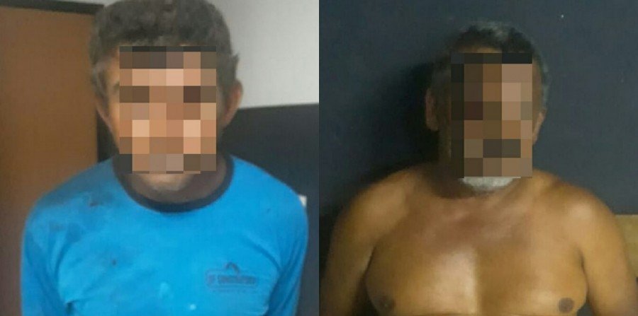 PolÃ­cia Militar prendeu dois homens por furtar carga e ameaÃ§ar motorista de caminhÃ£o em AraguaÃ­na