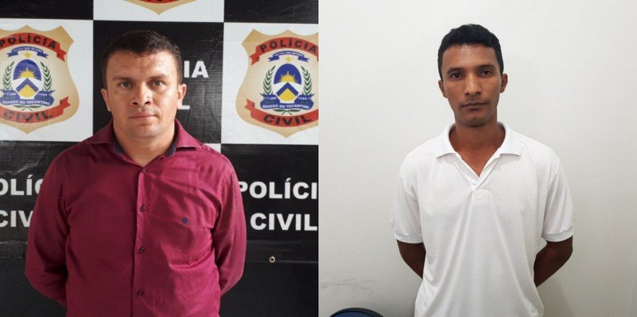 PolÃ­cia Civil prende dois suspeitos de homicÃ­dio em AraguaÃ­na