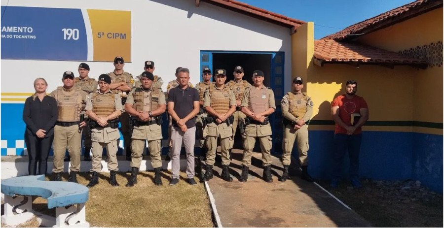 Polícia Militar efetiva a reativação do Destacamento de Santa Terezinha (Foto: Divulgação)