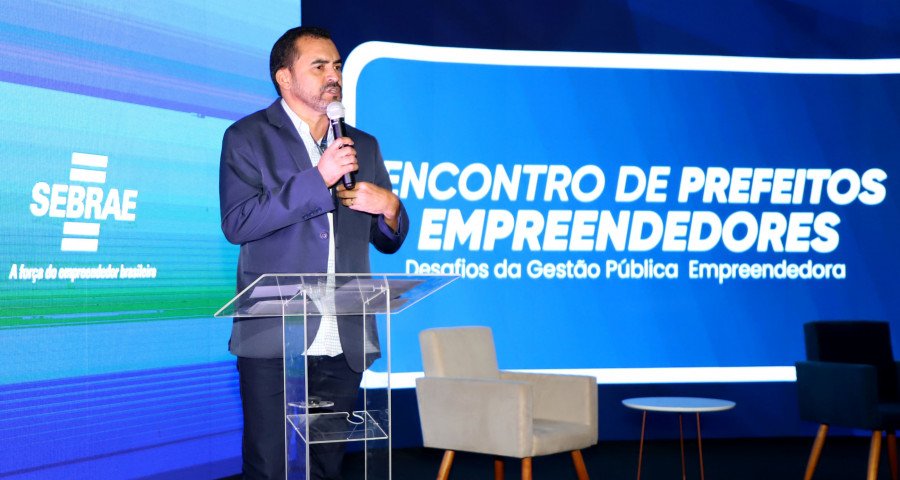 Governador Wanderlei Barbosa reforça parceria com os municípios durante abertura do 1° Encontro de Prefeitos Empreendedores