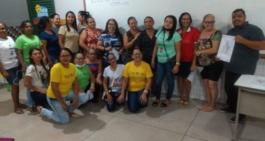 Novos filiados: profissionais da educação de Darcinópolis faz adesão ao Sintet (Foto: Divulgação)