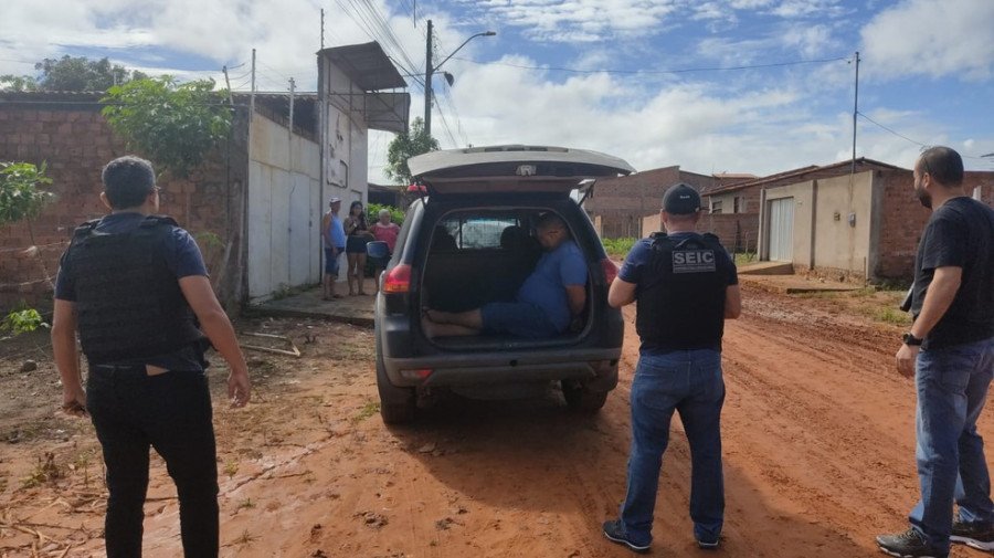 Acusado de arrancar a ex-mulher de dentro de ônibus escolar no Piauí e depois a estuprar foi preso no Maranhão pela Polícia Civil