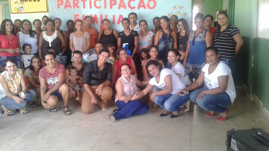 AÃ§Ã£o foi realizada na Escola Municipal Vanor da Costa ParreÃ£o