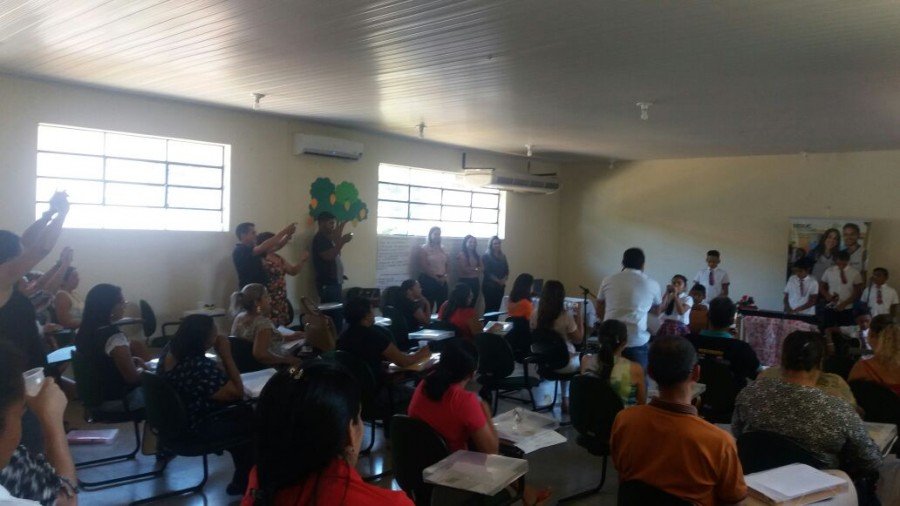 Profissionais de educaÃ§Ã£o participam de formaÃ§Ã£o do Pnae em TocantinÃ³polis (Foto: DivulgaÃ§Ã£o)
