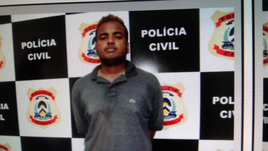 Yan Marcos, jÃ¡ preso pela PolÃ­cia Civil suspeito de cometer assaltos em GuaraÃ­