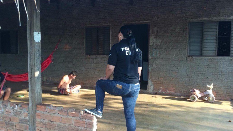 PolÃ­cia Civil prende em Luzimangues autor de descumprimento de medidas protetivas de urgÃªncia da Lei Maria da Penha