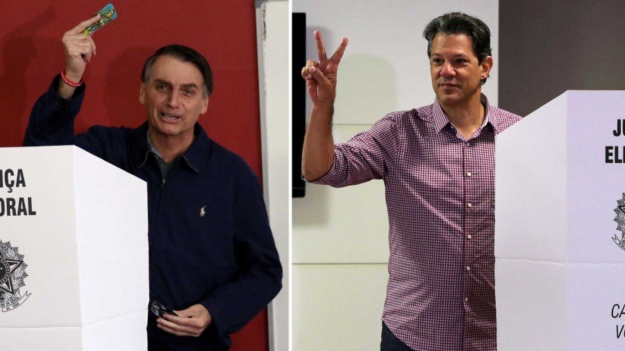 A trÃªs dias do segundo turno, o deputado tem 56% dos votos vÃ¡lidos, contra 44% do ex-prefeito de SÃ£o Paulo (Foto: Reuters)