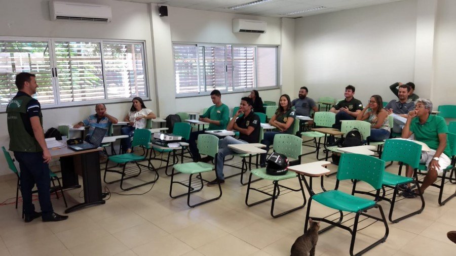 Equipe de Araguatins, TocantinÃ³polis e de mais 4 Regionais do Naturatins da regiÃ£o norte do Estado receberam treinamento no SISPASS