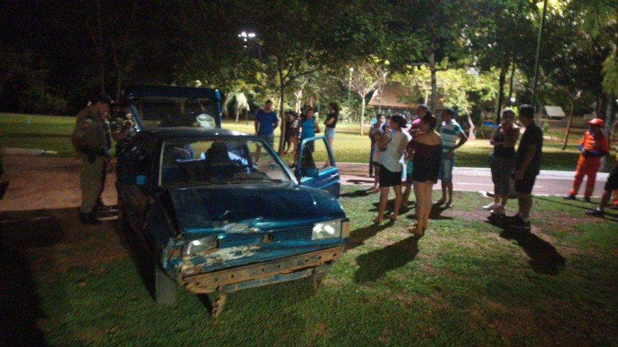 Motorista embriagado foi preso pela Guarda Metropolitana apÃ³s invadir pista do Parque Cesamar