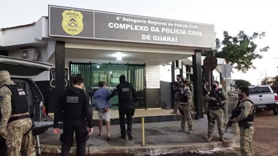 OperaÃ§Ã£o AmÃ©rico Gama da PolÃ­cia Civil do Tocantins prendeu Ãºltimo assaltante da tentativa de roubo a um carro-forte em Pequizeiro