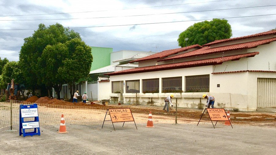 BRK Ambiental retoma obras de ampliaÃ§Ã£o da rede de esgoto em Gurupi (Foto: DivulgaÃ§Ã£o)