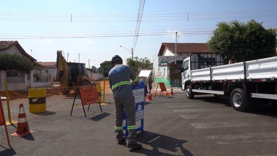 Concessionária fará interdição parcial em algumas ruas e avenidas para execução das obras (Foto: Divulgação/BRK Ambiental)