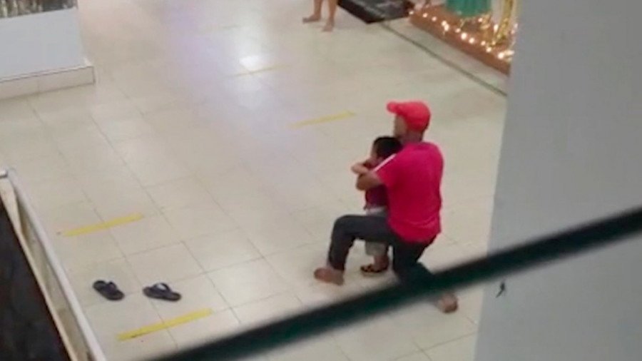 Homem faz criança de dois anos refém dentro de shopping em Parauapebas-PA (Foto: Reprodução/Redes Sociais)