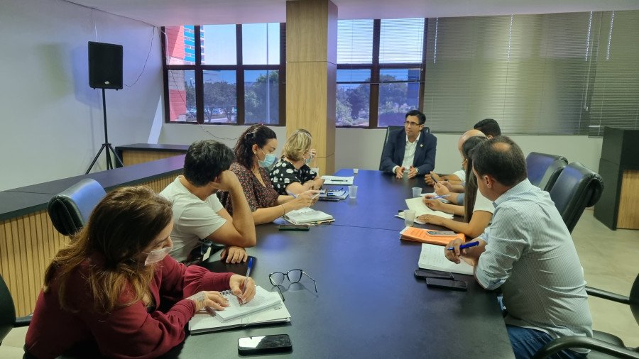 Técnicos da SES-TO debatem soluções para exames laboratoriais no Estado (Foto: Aldenes Lima)