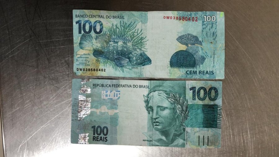 Grupo de amigos é alvo da PF por repassar cédulas falsas de R$ 100 no comércio de Palmas (Foto: Divulgação)