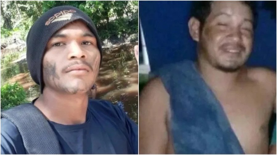 Janildo Oliveira Guajajara e Jael Carlos Miranda Guajajara foram mortos na região da Terra Indígena Arariboia (Foto: Arquivo pessoal)