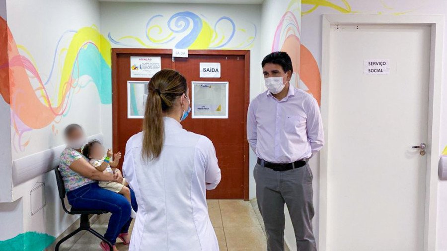 Após solicitação do Professor Júnior Geo, Estado implanta o Programa Classe Hospitalar no Hospital Geral de Palmas (Foto: Ascom)