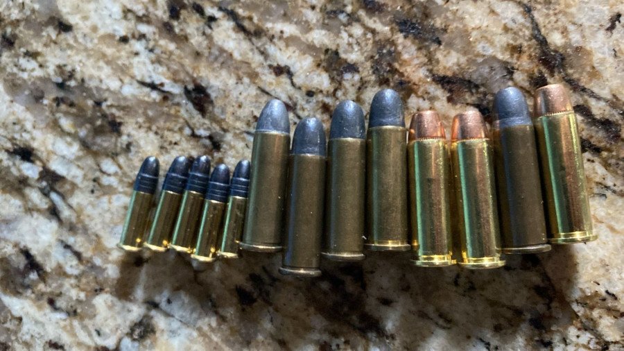 Os policiais localizaram cinco munições de calibre 22 e oito munições de calibre 38 (Foto: Divulgação/SSP-TO)