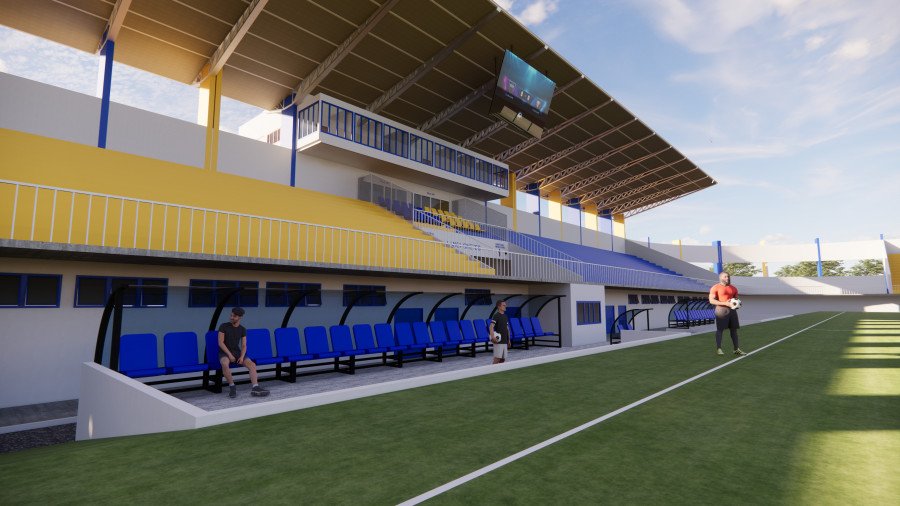 Elaboração do projeto de reforma geral do estádio está concluída (Foto: Seju/Governo do Tocantins)