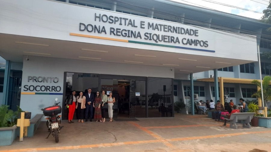 Hospital e Maternidade Dona Regina Siqueira Campos (HMDR) (Foto: Divulgação/SES-TO)