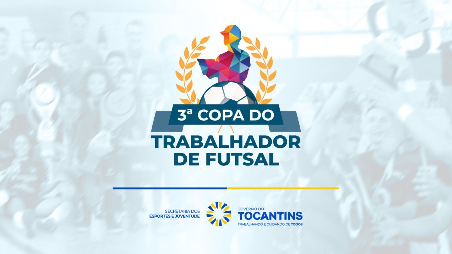 Para fortalecer o futsal na região norte do Estado, Governo do Tocantins promove a Copa do Trabalhador em Araguaína (Foto: Seju)