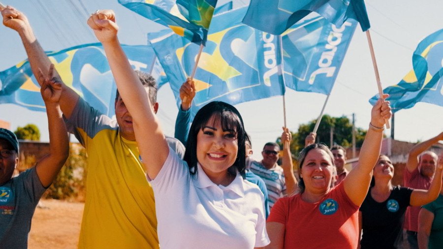 Janad avançou para 48,9% das intenções de voto, ampliando sua liderança com 12,2 pontos percentuais a mais (Foto: Divulgação)