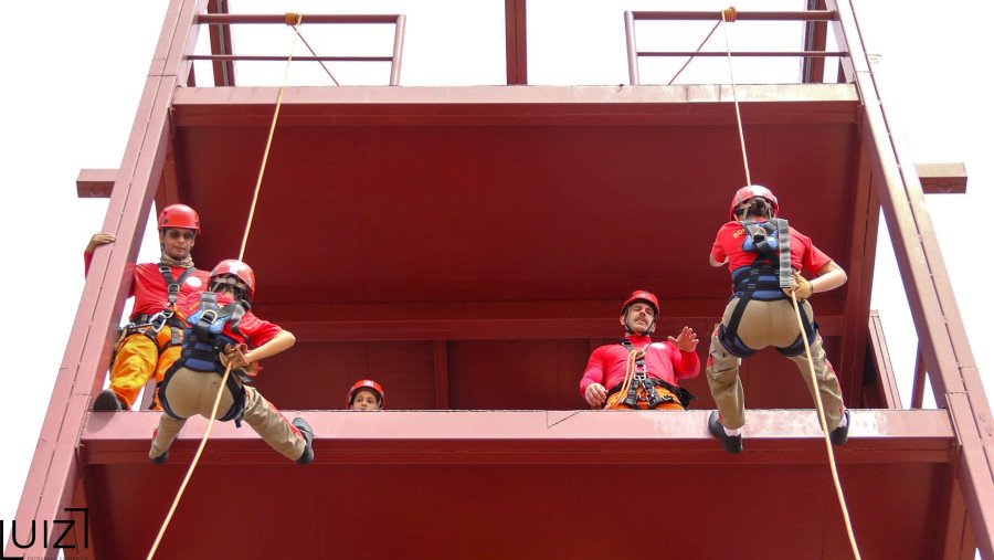 Curso de Salvamento em Altura exclusivo para mulheres, em Palmas (Foto: Luiz Henrique Machado/Governo do Tocantins)