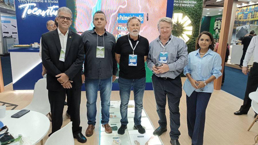 Equipe do Governo do Tocantins recepciona investidores na Exposibram 2024 (Foto: Adenauer Cunha)