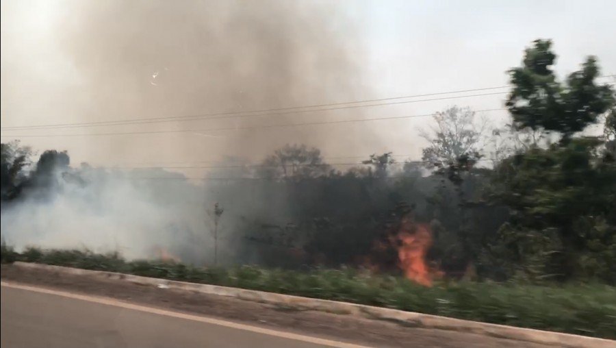 Segundo Energisa, interrupções de energia causadas por queimadas caem 37% no Tocantins, mas focos de calor seguem em alta