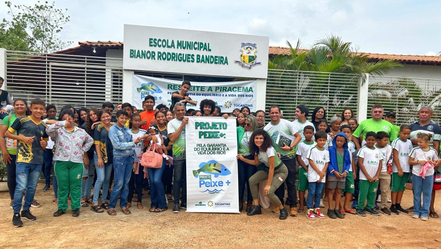 Evento contou com a participação de mais de 50 alunos de escolas municipais do Bico do Papagaio (oto: Andréa Marques)