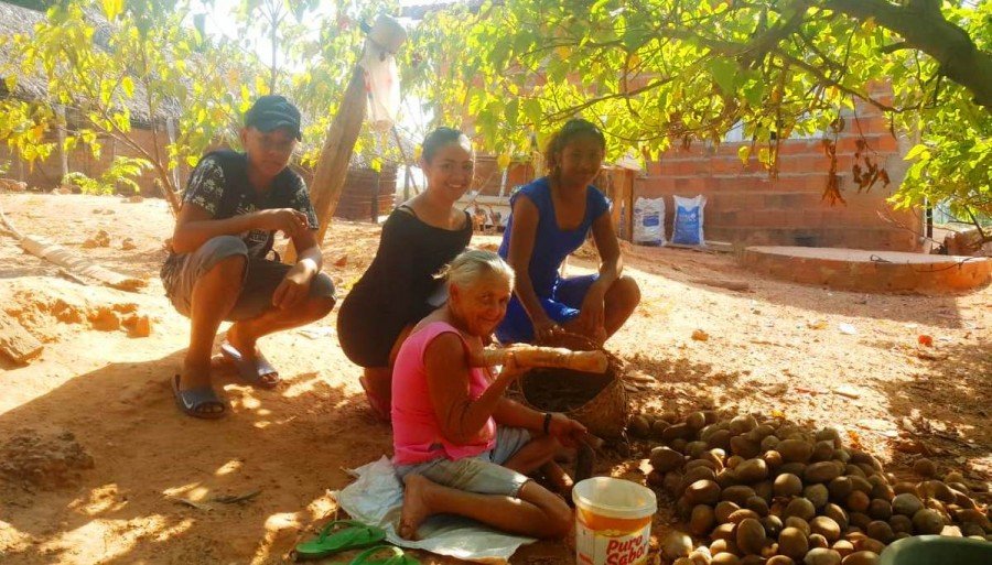 Projeto de escola de SÃ­tio Novo trabalha valorizaÃ§Ã£o da cultura das quebradeiras de coco da regiÃ£o do Bico do Papagaio (Foto: DivulgaÃ§Ã£o Seduc)