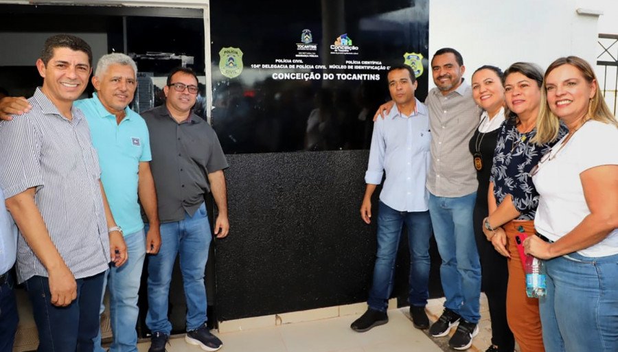 O 96° Núcleo de Identificação foi inaugurado pelo governador Wanderlei Barbosa no início da tarde deste sábado, 14, em Conceição do Tocantins