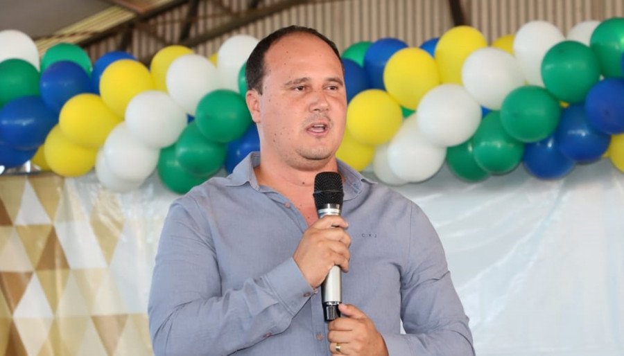 Prefeito de Tocantinópolis, Paulinho Bonifácio, menciona que obras vão beneficiar muito o município e região (Foto: Esequias Araújo)
