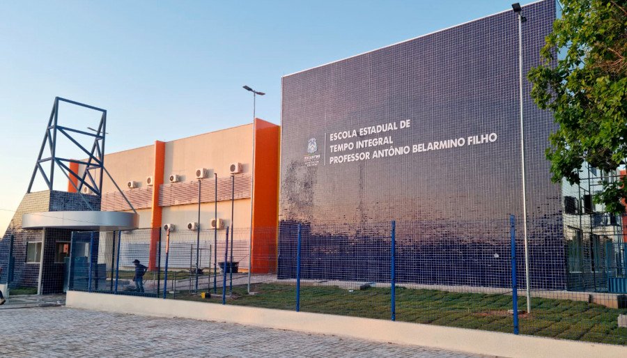 Escola Estadual de Tempo Integral de Pedro Afonso foi entregue pela Secretaria da Educação (Seduc) (Foto: Aldemir dos Anjos)