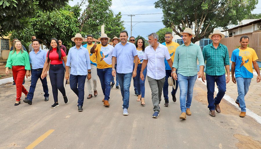 Recapeamento asfáltico e pavimentação de avenidas foram realizadas em parceria com o Governo do Tocantins (Foto: Antonio Gonçalves)