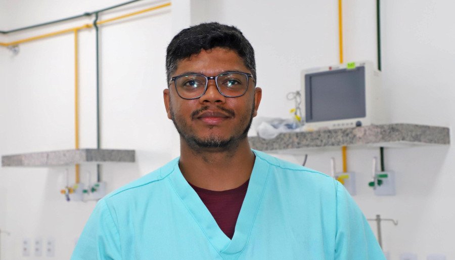 O enfermeiro Tiago Pereira, trabalha há um ano na unidade e reconhece que essas entregas auxiliarão no desenvolver do seu trabalho